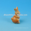 Creative ceramic easter decoration with rabbit design